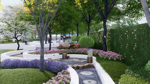 奉贤德丰路上又一座社区公园即将启动建设 预计10月完工