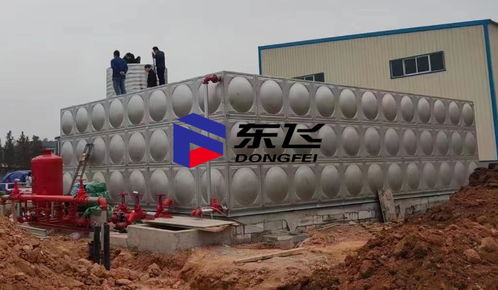 东莞不锈钢水箱厂家东飞牌生活水箱免费出图全国上门安装方形水箱18立方米消防水箱
