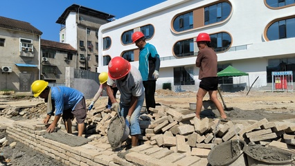 【项目建设进行时】匠心筑梦育新苗!咸安横沟中心幼儿园建设进入冲刺阶段