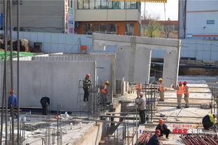 科大改建项目施工现场直击 3号学生公寓 搭积木 施工,10天就能建一层 主体预计5月20日完工