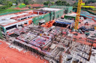 井研县中医医院周坡分院建设加速推进